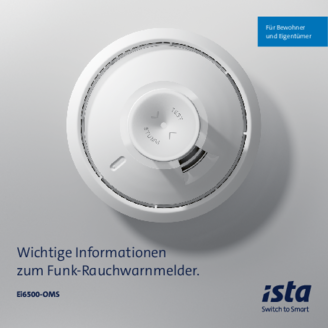 Nutzerinformation Funk-Rauchwarnmelder Ei6500-OMS