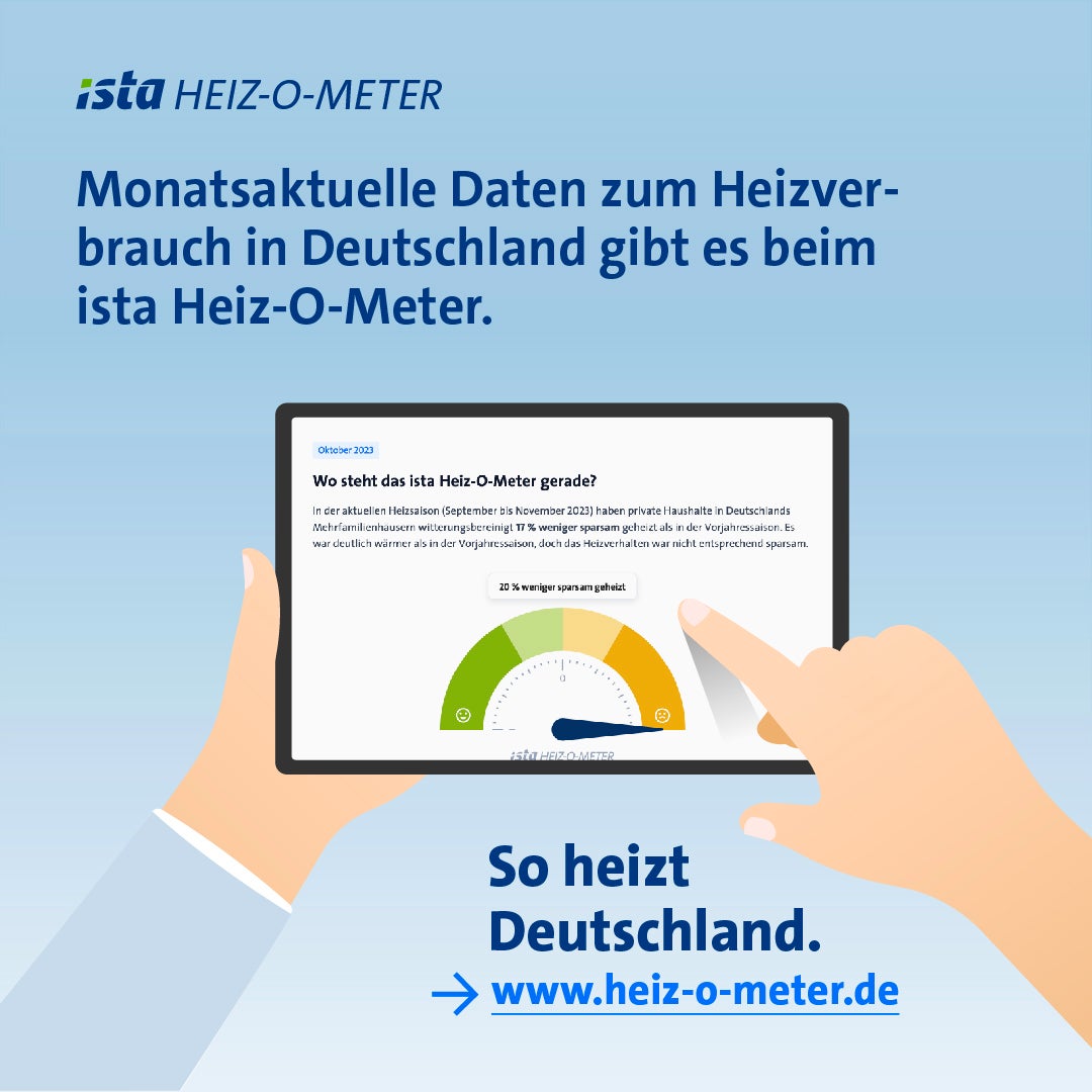Digitale Pressemappe ista Heiz-O-Meter