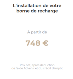 L'installation de votre borne de recharge