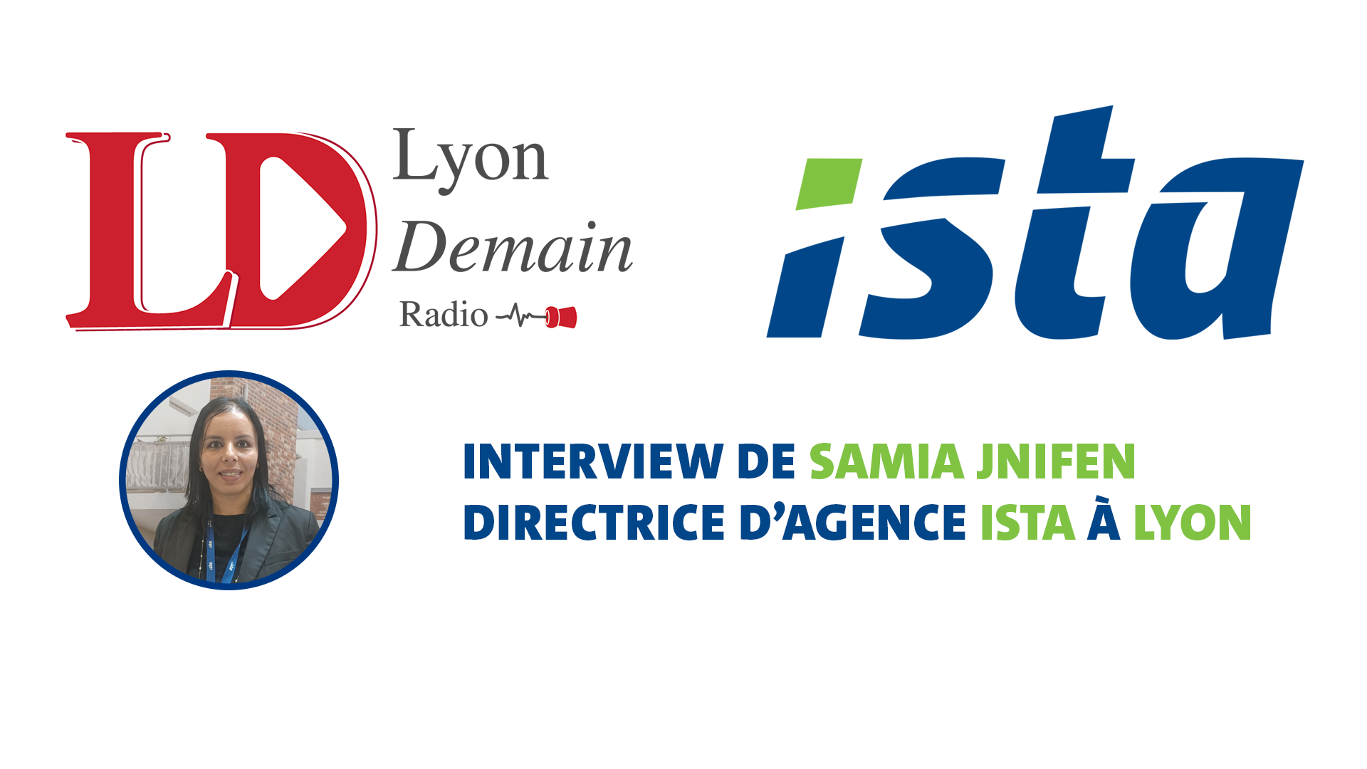 Samia Jnifen, directrice de l'agence ista Lyon