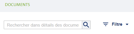 Comment effectuer une recherche dans Mes Documents ?