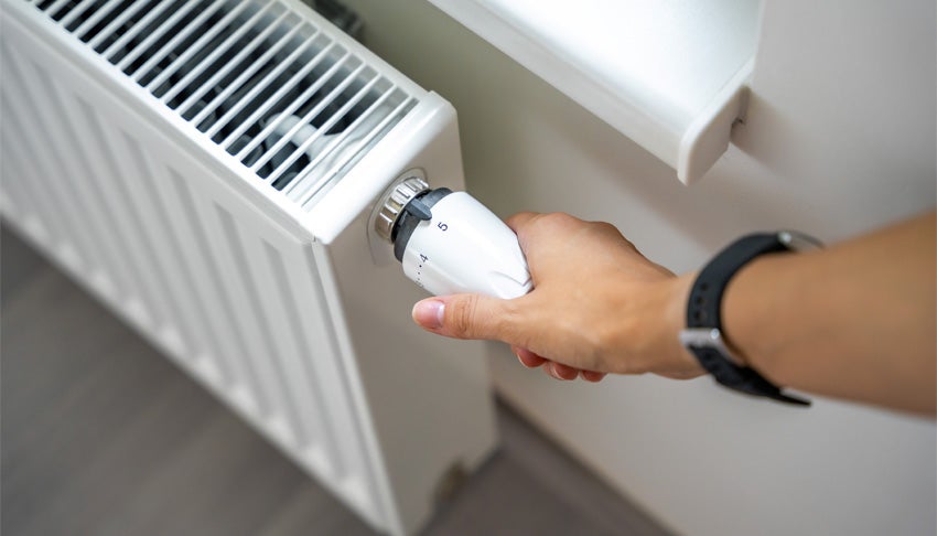 Radiateur avec chauffage collectif